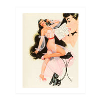 Pinup Girl Dating With Bill (Print Only)