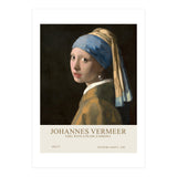 Johannes Vermer - Girl with a pearl earring (Print Only) thumbnail