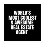 World's most coolest and awesome real estate agent (Print Only) thumbnail