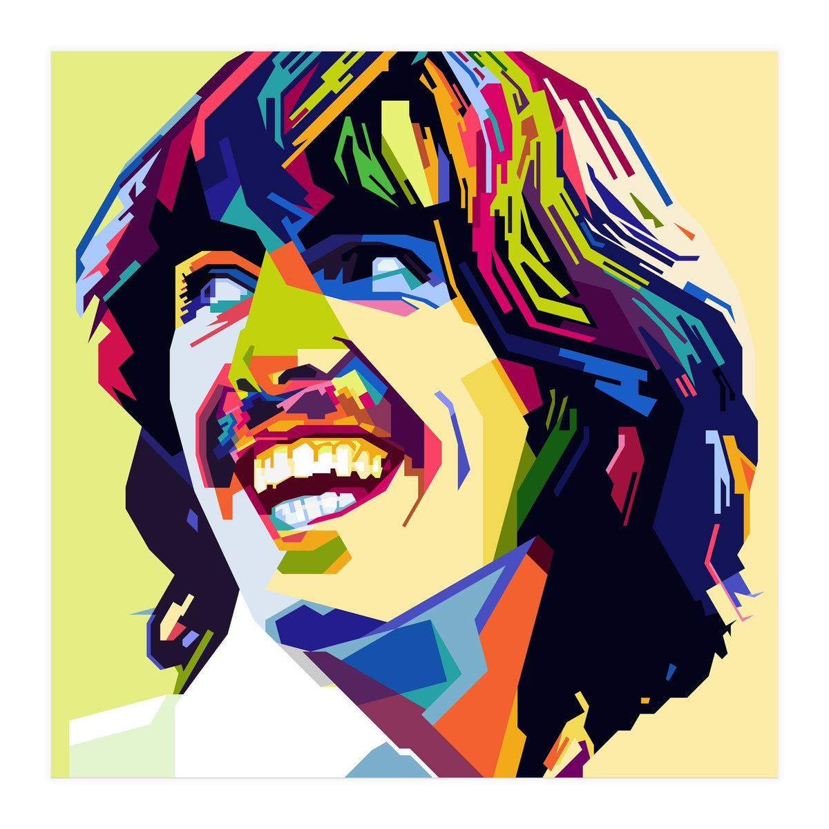 George Harrison WPAP Style (Print Only)