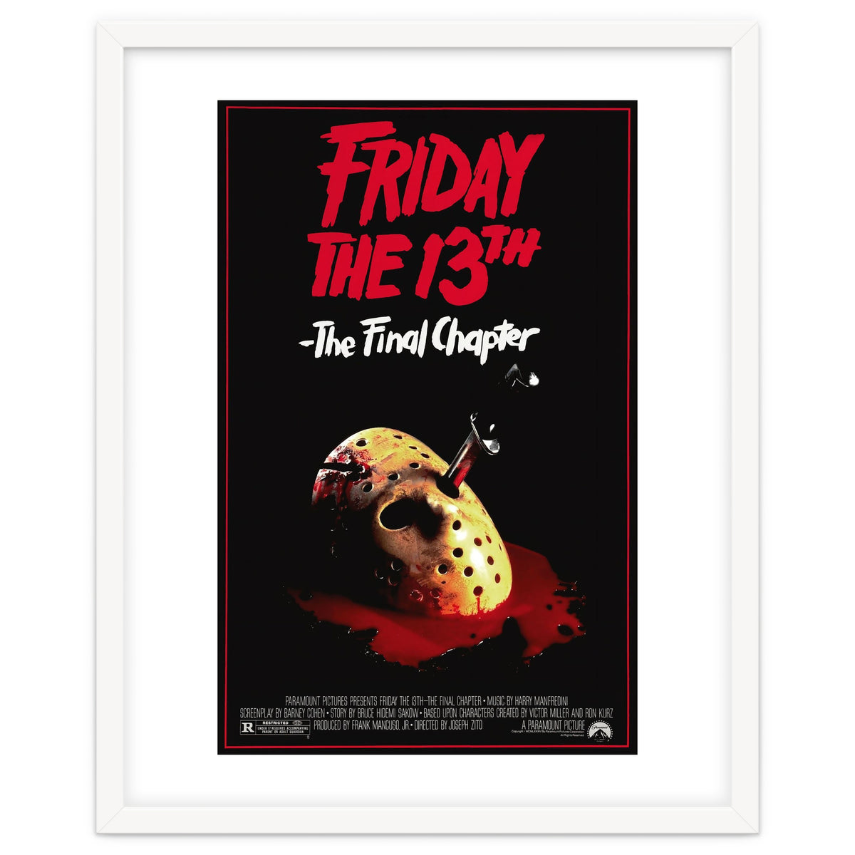 FRIDAY THE 13TH. THE FINAL CHAPTER (1984).