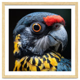 Close-up Portrait of a Vibrant Parrot thumbnail