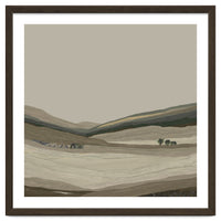 Muted Landscape oil painting