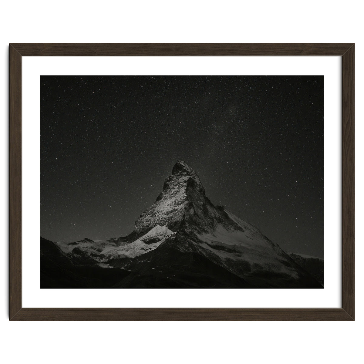 Matterhorn Switzerland Starry Night Mountain Photography