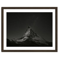 Matterhorn Switzerland Starry Night Mountain Photography