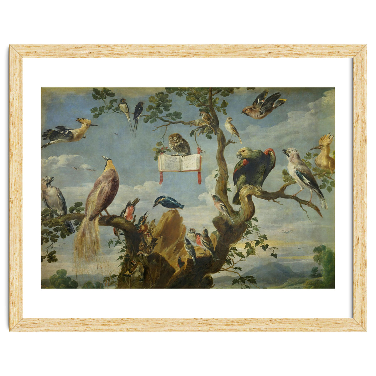 Frans Snyders / 'Concert of the Birds', 1629-1630, Flemish School.