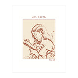 Girl Reading – Franz Eybl (Print Only) thumbnail