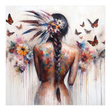 Butterfly Braid Elegance (Print Only) thumbnail