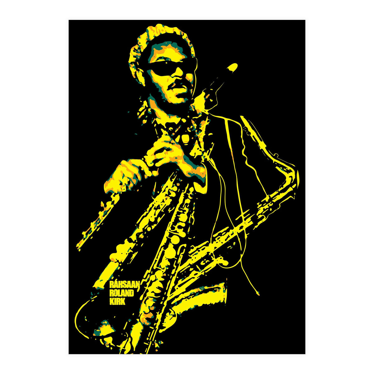 Rahsaan Roland Kirk v5 (Print Only)