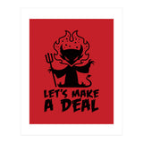 Let's Make A Deal with The Devil (Print Only) thumbnail