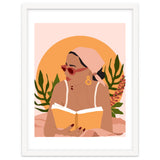 Bohemian Summer, Modern Boho Girl Reader, Books Read Self Care Self Love, Travel Hippie Nomad Black Woman thumbnail