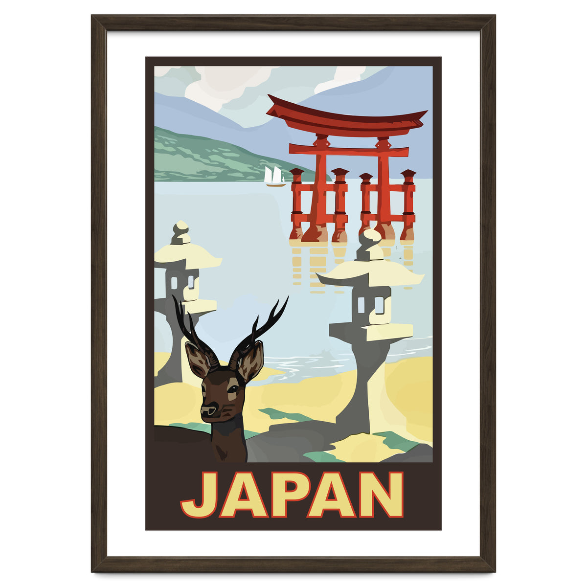 Japan Travel Poster