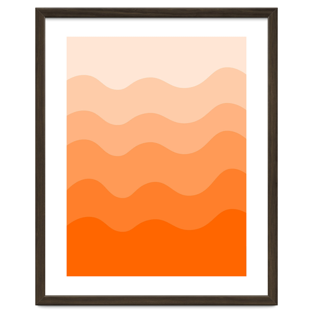 Orange gradient design