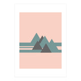 Peak Pink & Greys (Print Only) thumbnail
