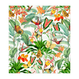 Birds And Butterflies In Tropical Jungle (Print Only) thumbnail