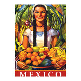 Mexico, Woman With Fruit Basket (Print Only) thumbnail