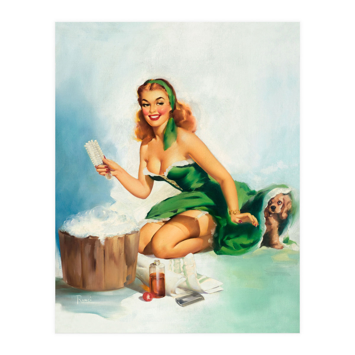 Time For A Bath (Print Only)