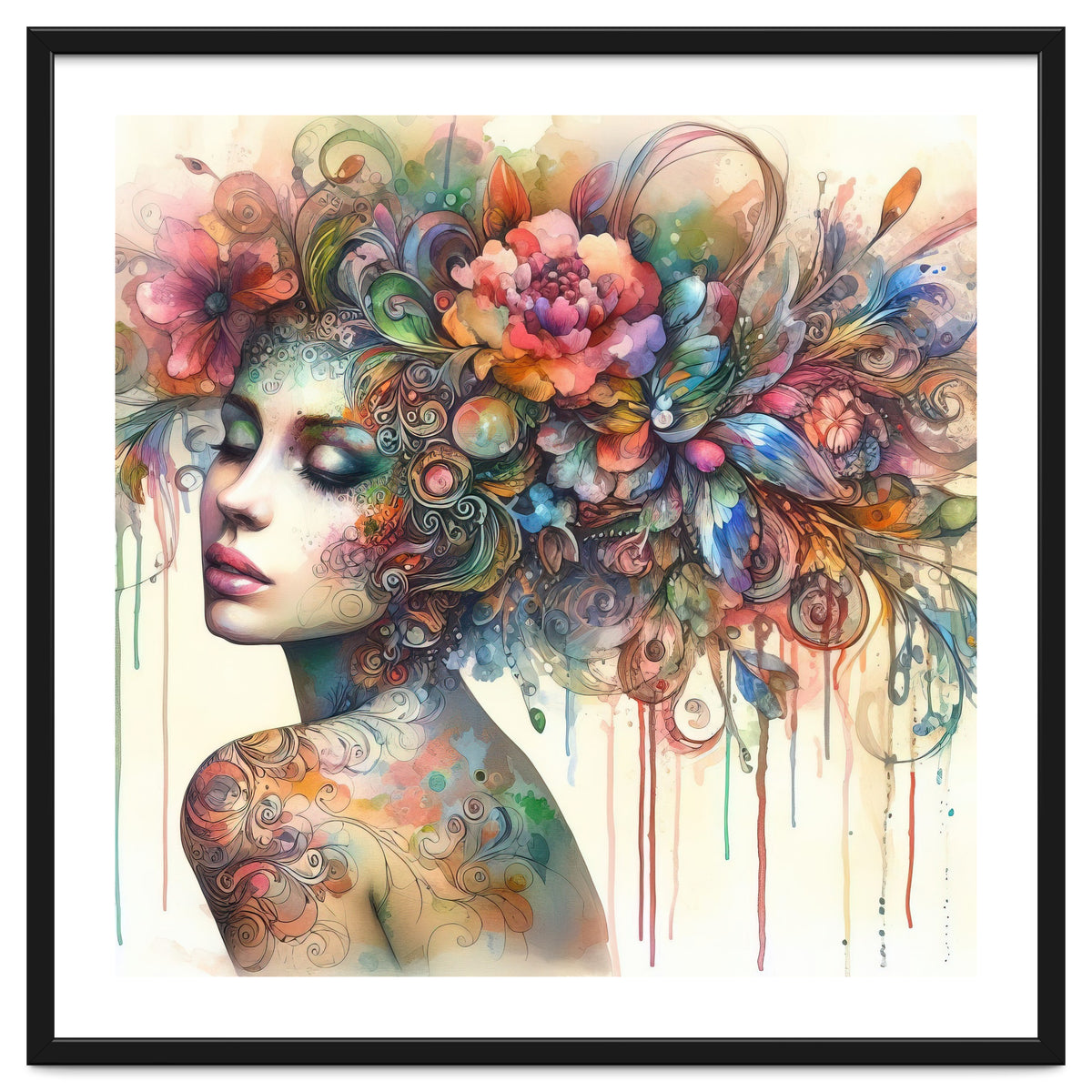 Dreamer with Floral Crown