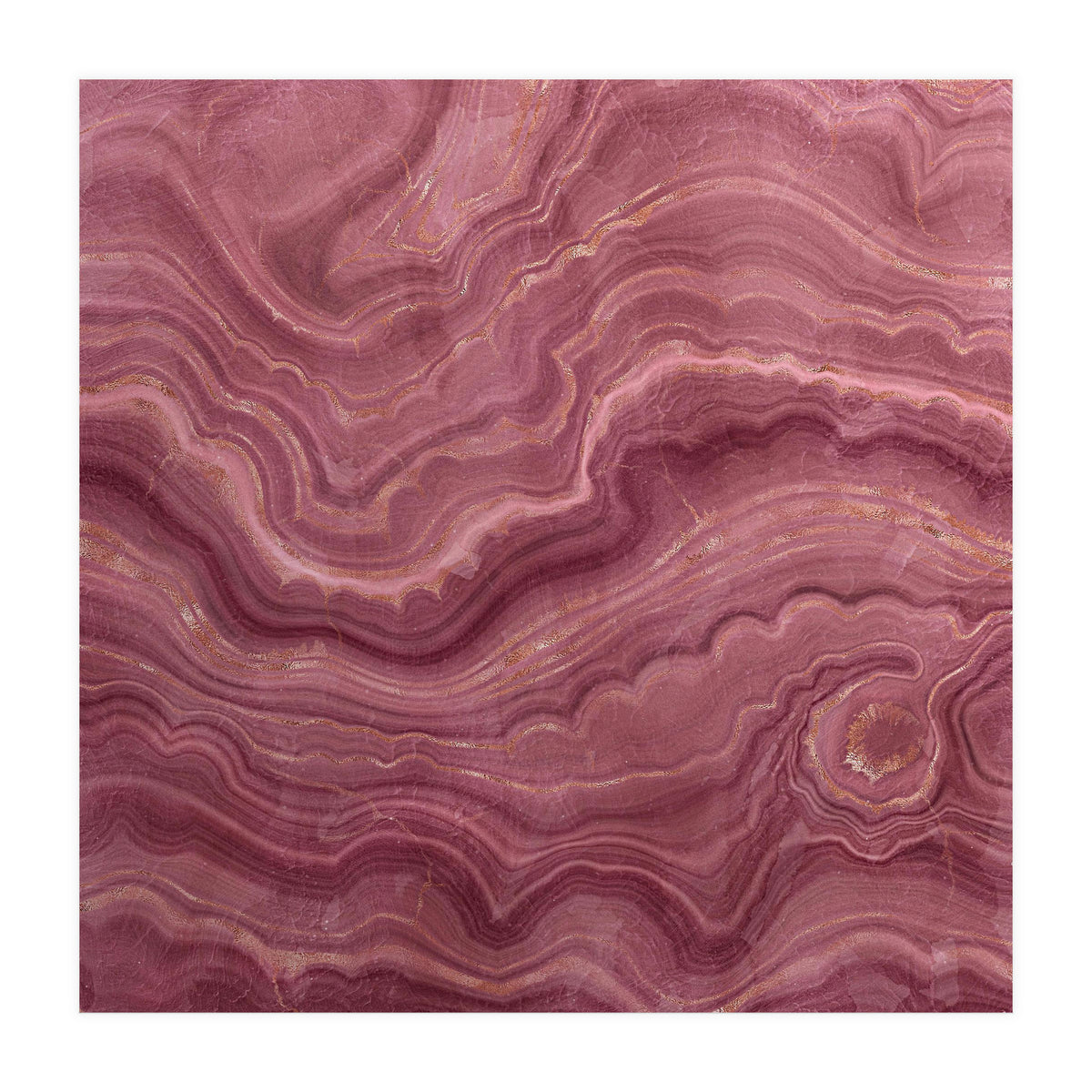 Pink Agate Texture 05 (Print Only)
