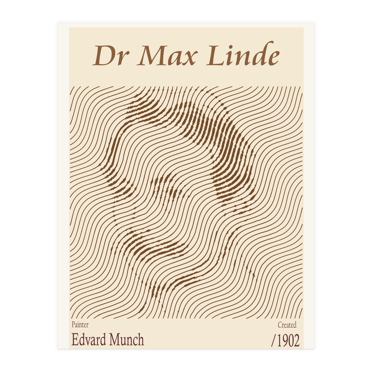 Dr Max Linde – Edvard Munch 1902 (Print Only)
