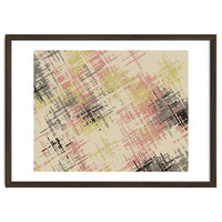 Geometric Cross Patterns Muted