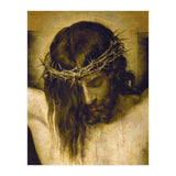 Crucified Christ (detail of the head). Cristo crucificado. Madrid, Prado museum. (Print Only) thumbnail