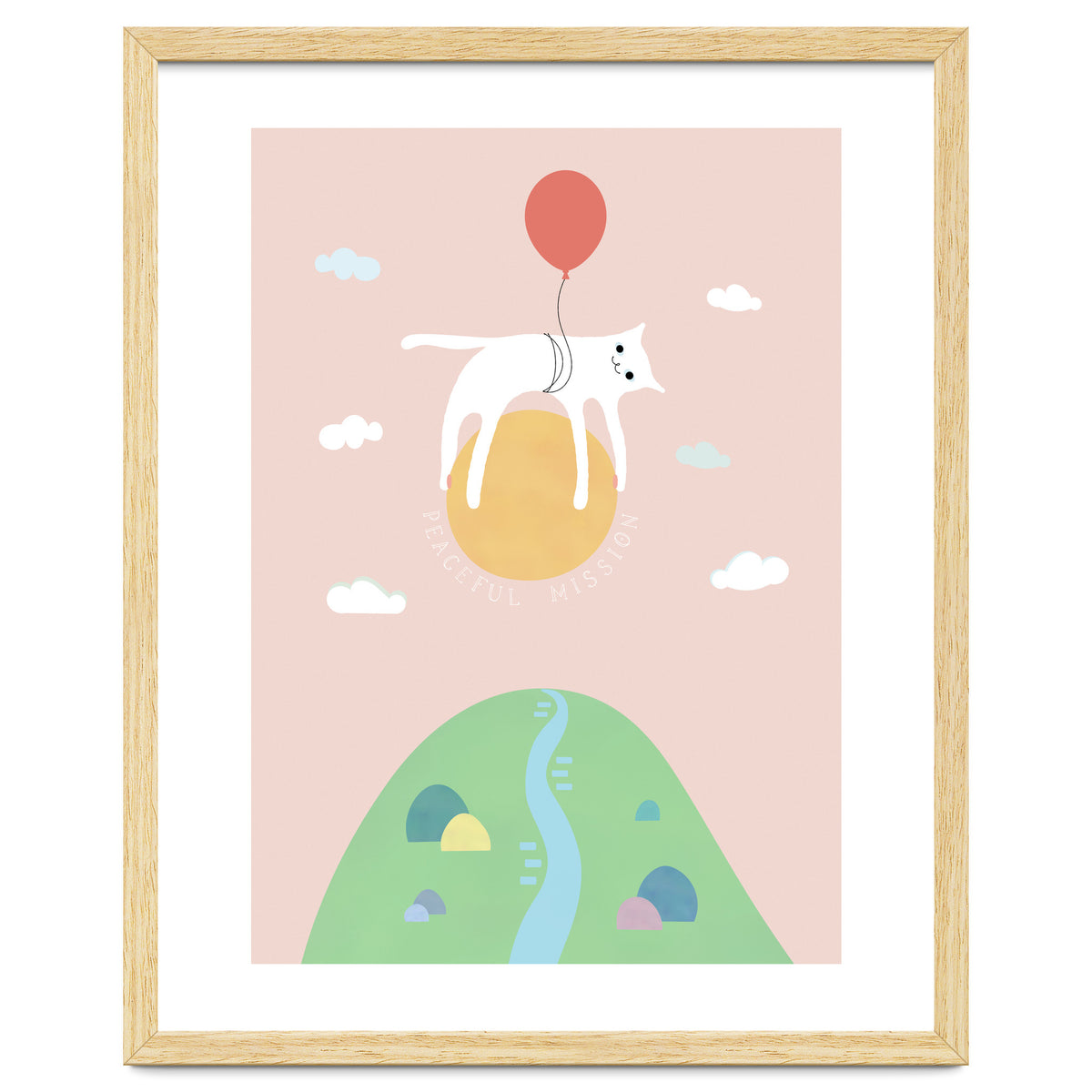 PEACEFUL MISSION CAT