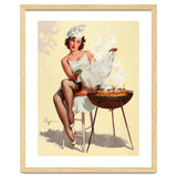 Hot Pinup Barbecue Girl thumbnail