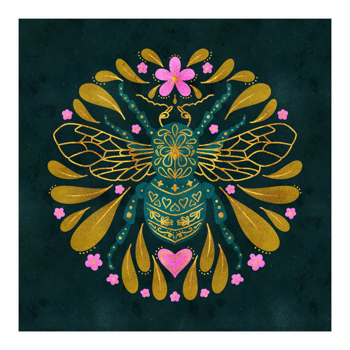 Midnight Bee (Print Only)