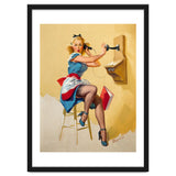 Pinup Gossip Girl On The Phone thumbnail