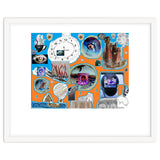Abstract Collage 3 D Material Design Original thumbnail