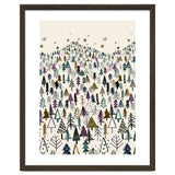 Mountain Forest Trees Winter thumbnail