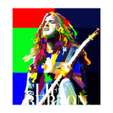 Cliff Burton Heavy Metal Bass Pop Art WPAP (Print Only) thumbnail