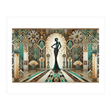 Art Deco Glamour Woman (Print Only) thumbnail