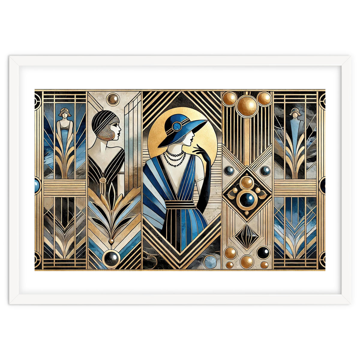 Jazz Age Sophistication In Art Deco