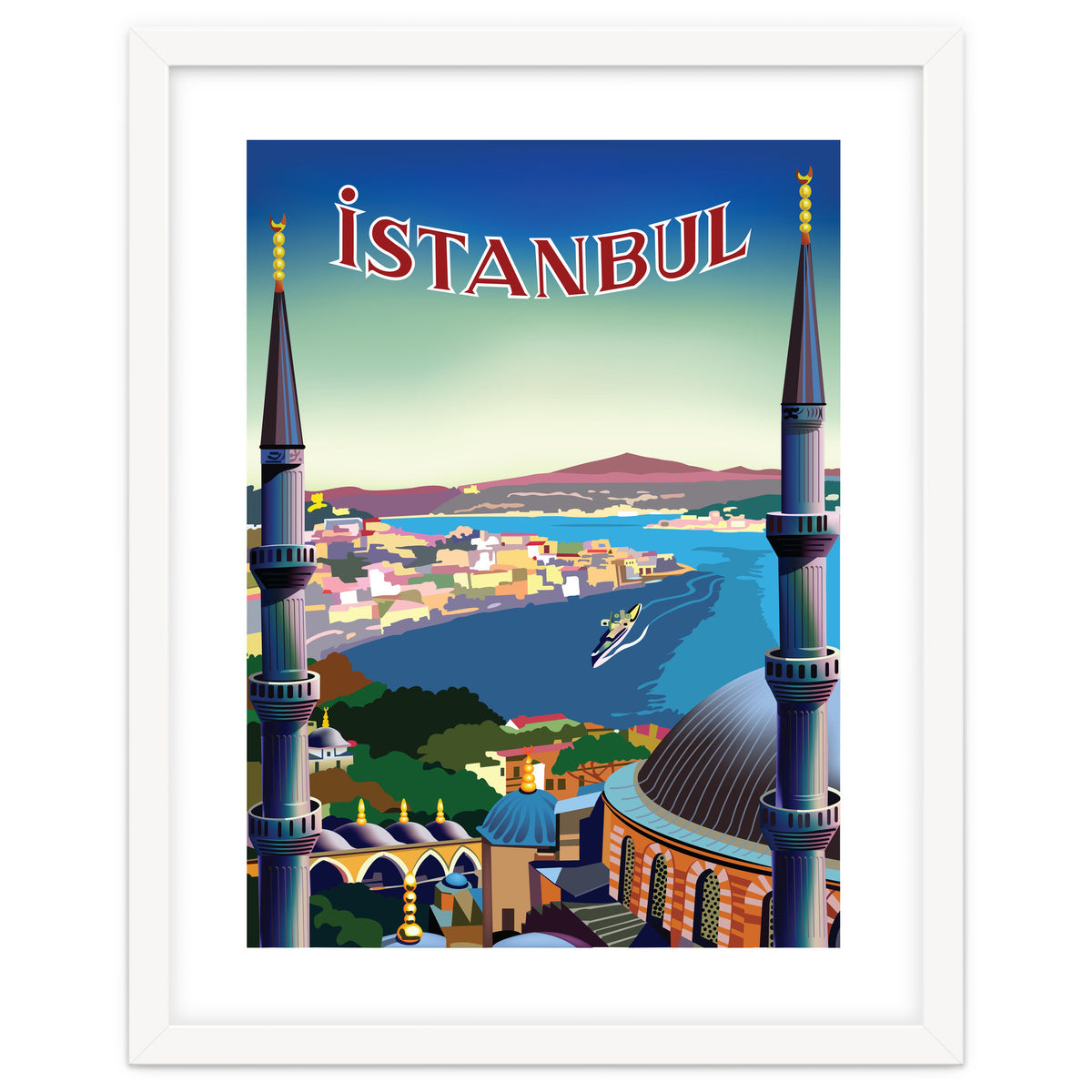 Istanbul, Turkey, Aerial View