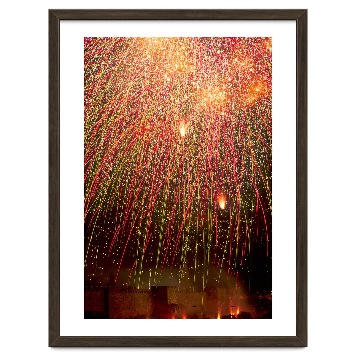 Fireworks over Jerusalem II