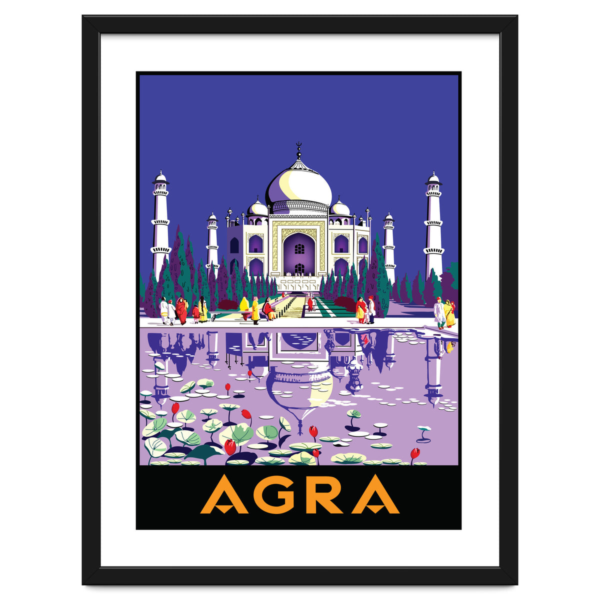Agra, Taj Mahal, India