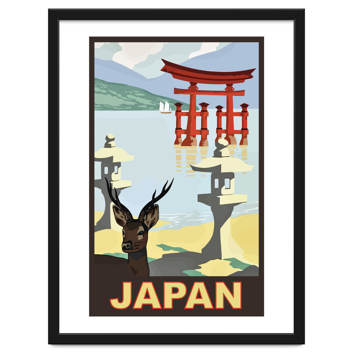 Japan Travel Poster