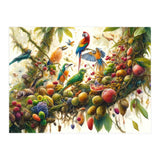 Jungle Symphony Of Tropical Birds (Print Only) thumbnail