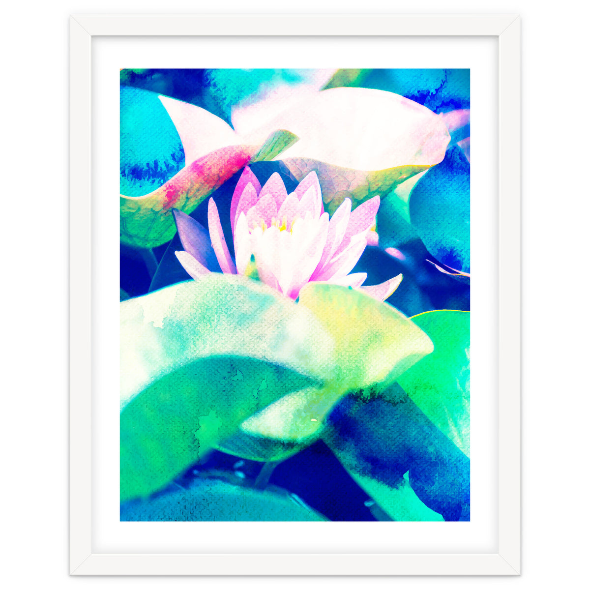 Watercolor Lotus