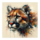 Watercolor Cougar Portrait (Print Only) thumbnail