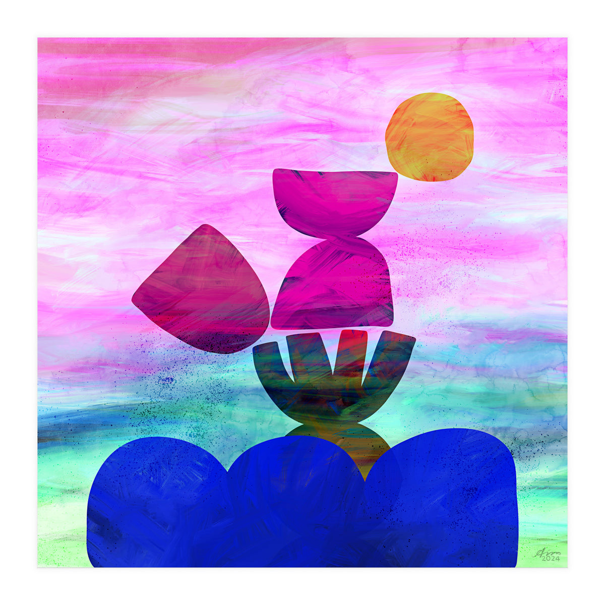 Balance (pink) (Print Only)