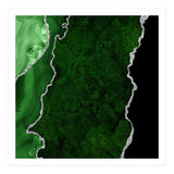Green & Silver Agate Texture 01  (Print Only) thumbnail