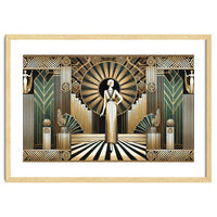 Golden Twenties Flair In Art Deco