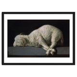 Agnus Dei - ca.1635-40 - oil on canvas - 37,3 x 62 cm - Spanish Baroque - NP 7293. thumbnail