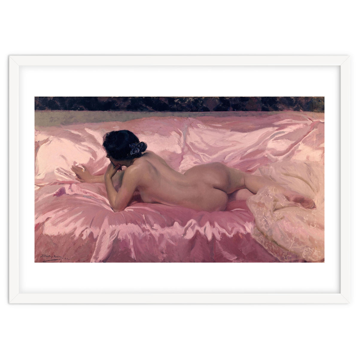 'Nude Woman', 1902, Oil on canvas, 106 x 186 cm.