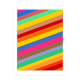 Rainbow Retro Paatern (Print Only) thumbnail