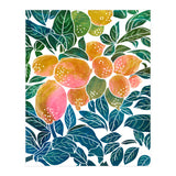 Lemons | Watercolor Modern Boho Botanical Painting | Pastel Summer Jungle Garden Juicy Fresh (Print Only) thumbnail