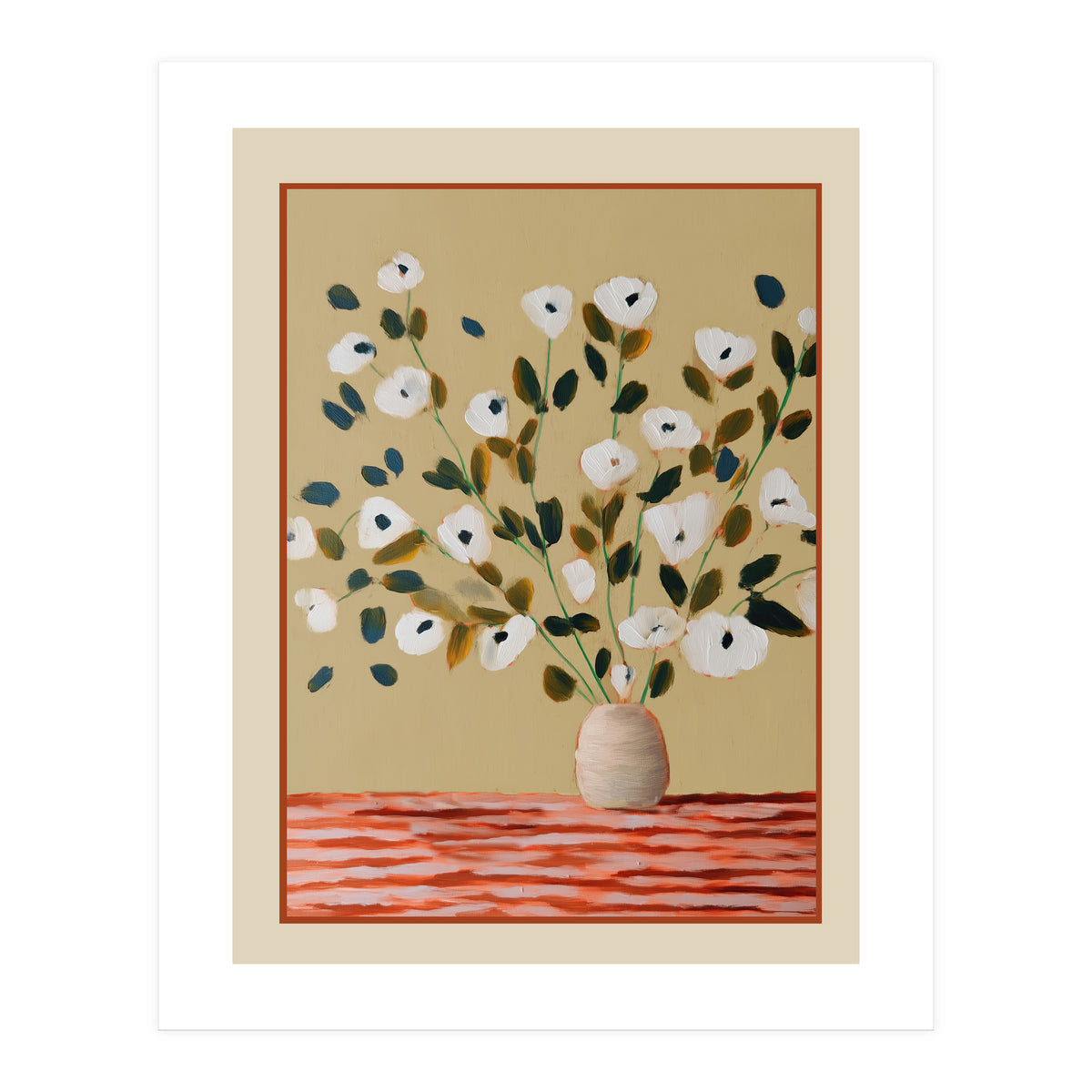 White Flowers (Print Only)